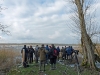 09-02-2013: Vogelwerkgroep Oost-Brabant op bezoek met zeearend op de afspraak